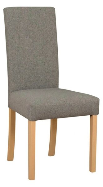 Scaun CAMPEL, gri/stejar sonoma, stofa clasica/lemn, 46x55x96 cm