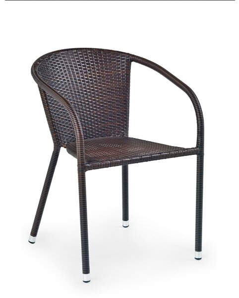 Scaun maro inchis de gradina Midas, 57X57X78 CM