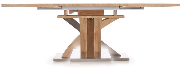 Mese extensibile lemn stejar Sandor, 160/220X90X77 CM