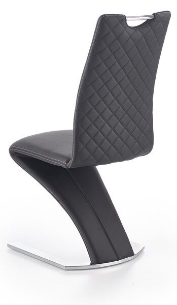 Scaun de culoare neagra K291, 45X63X101 CM