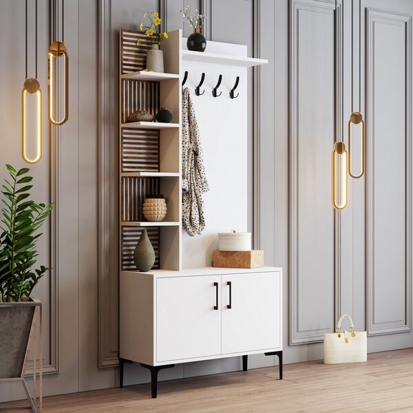 Mobilier hol Valery 4 (alb). 1072669