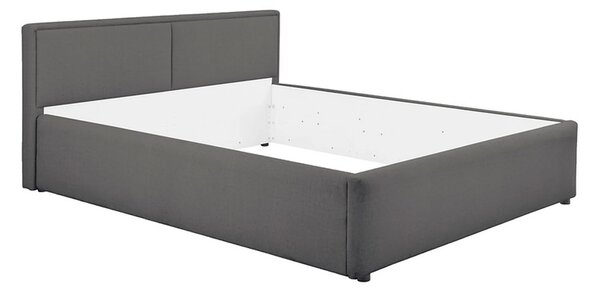 Cadru pat NEDIN 160x200, stofa clasica gri inchis - Maya 21