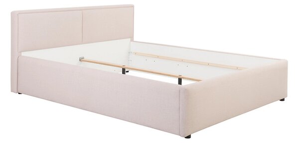 Cadru pat NEDIN 160x200, stofa clasica bej - Maya 03