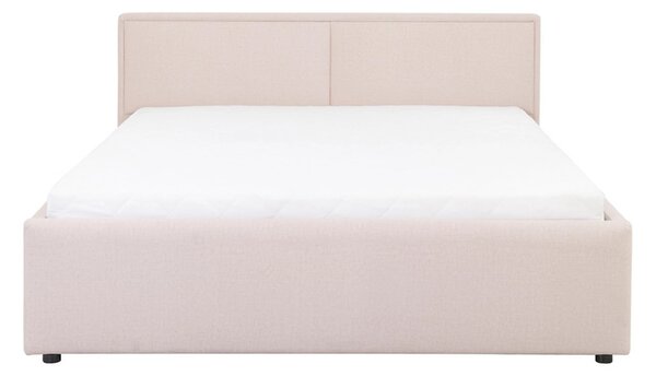 Cadru pat NEDIN 160x200, stofa clasica bej - Maya 03
