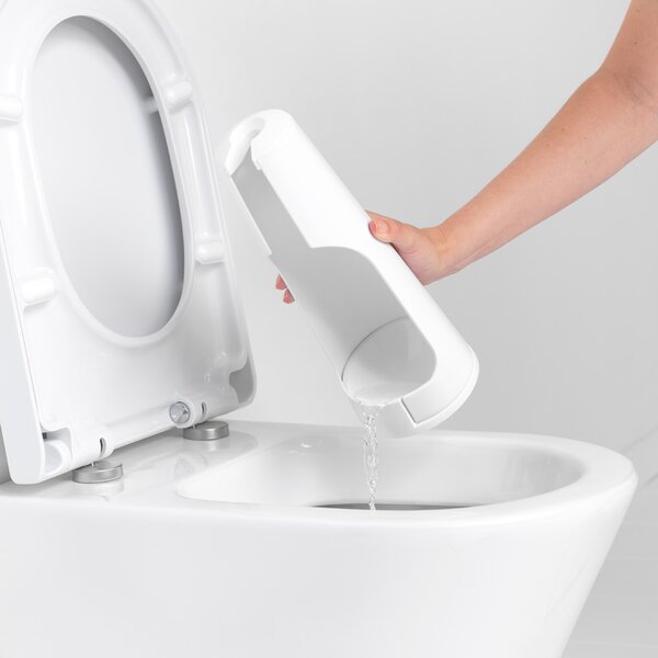 Brabantia ReNew perie de toaletă stativ alb 414664