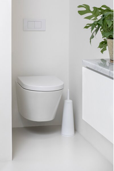 Brabantia ReNew perie de toaletă stativ alb 414664