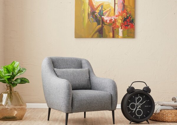 Atelier Del Sofa, Fotoliu Aergul gri 77/70/77 cm
