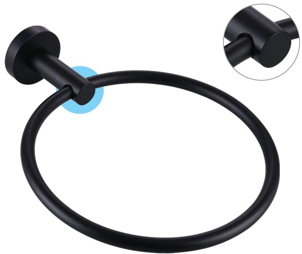 Cuier de baie black 332915A MIST 05
