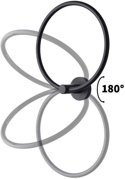 Cuier de baie black 332915A MIST 05