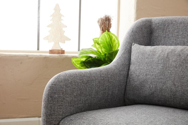 Atelier Del Sofa, Fotoliu Aergul gri 77/70/77 cm