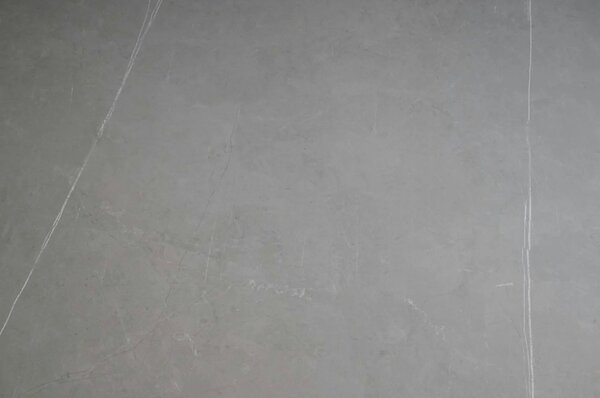 Masa extensibila OSTEN, gri cu efect de marmura/negru, 140/180x80x76 c
