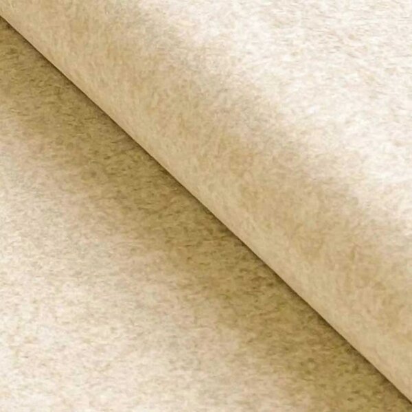 Pat lemn cu tablie tapitata DONNA 160x200, stofa catifelata bej - Shan