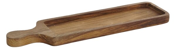 Platou dreptunghiular din lemn acacia 41x10 cm