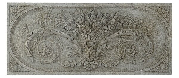 Decoratiune de perete Baroque gri antichizat 134x62 cm