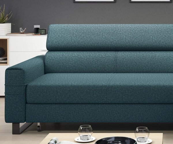 Coltar extensibil LIVIO, personalizabil materiale gama Premium, cu lad