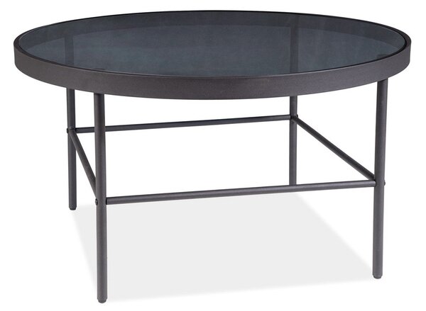 Masuta VANESSA, gri/negru, 88x45