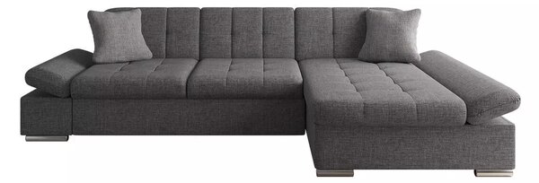Colțar Comfivo Sanitas, Funcția de dormit, Spațiu de depozitare, 278x161x76cm, 119 kg, Picioare: Plastic