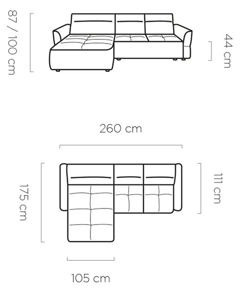 Coltar MURILLO MINI, personalizabil materiale gama Premium, cu reglaj