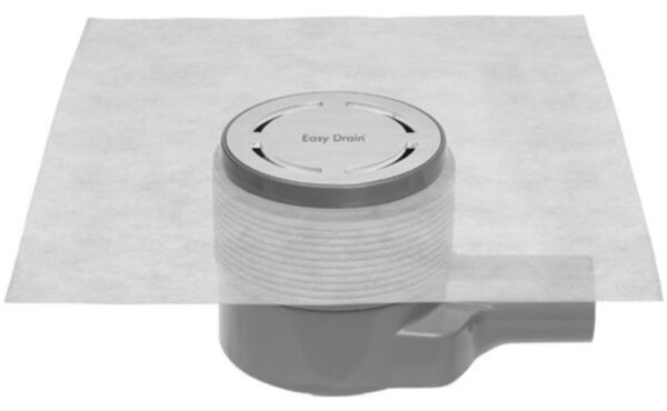 Rigola dus Easy Drain Aqua Round rotunda, cu capac si sifon Ø10 cm