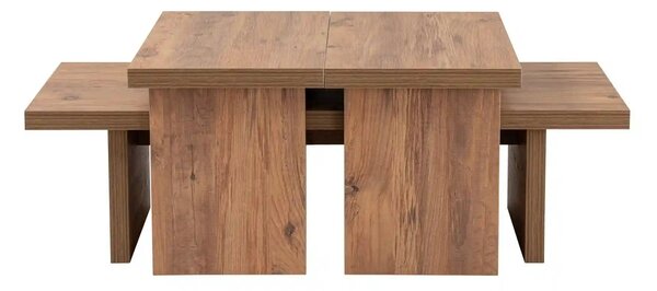 Masuta cafea SANCTUARY, pin, PAL, 110x45x30 cm