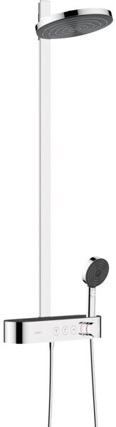 Coloana dus cu baterie si termostat Hansgrohe Pulsify S Showerpipe 260