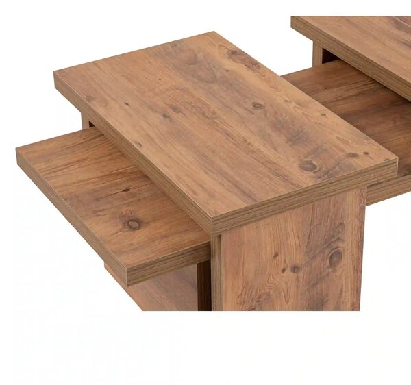 Masuta cafea SANCTUARY, pin, PAL, 110x45x30 cm