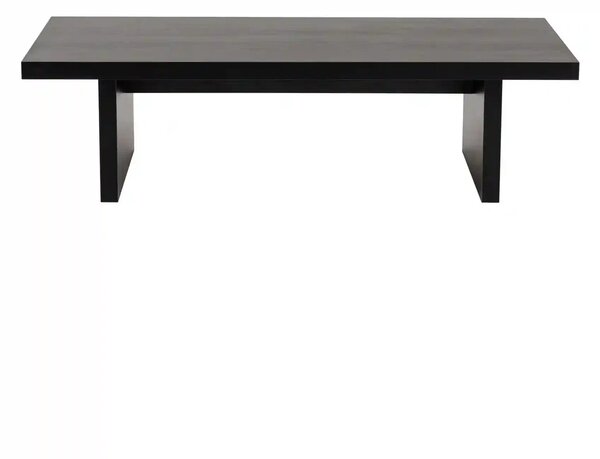 Masuta cafea SANCTUARY, negru, PAL, 110x45x30 cm
