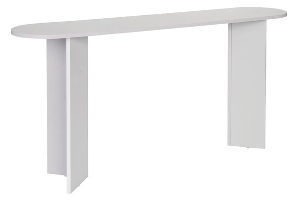 Consola SIRA, alb, PAL, 150x35x75 cm