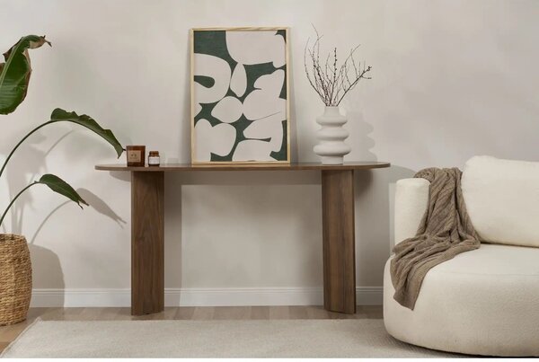 Consola SIRA, nuc inchis, PAL, 150x35x75 cm