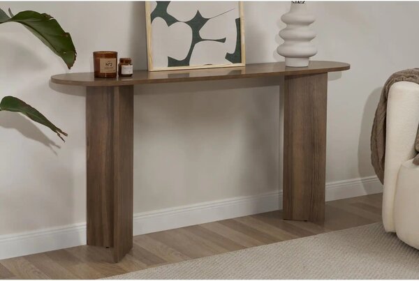 Consola SIRA, nuc inchis, PAL, 150x35x75 cm