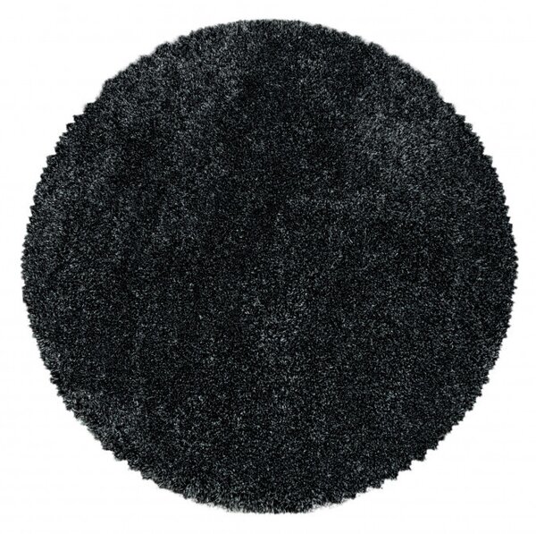 Covor Fluffy Antracit 80x80 cm
