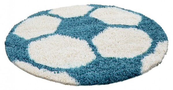 Covor Fun Turcoaz 100x100 cm
