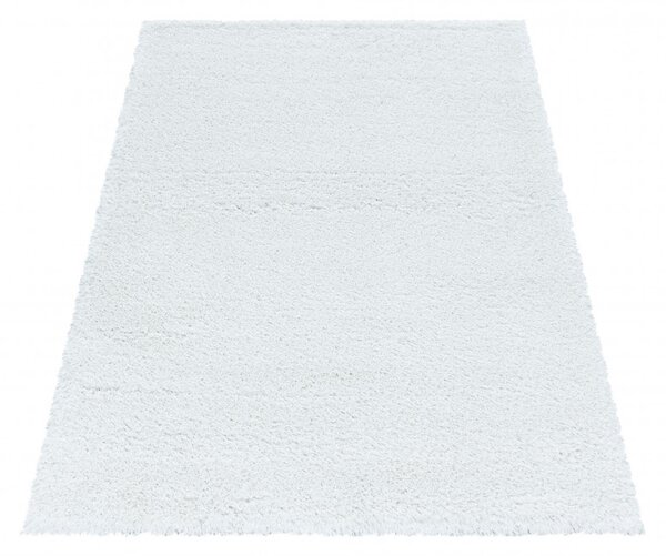 Covor Fluffy Alb 60x110 cm