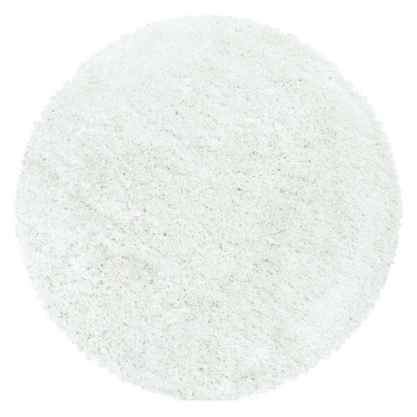 Covor Fluffy Alb 80x80 cm