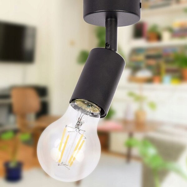 Aplica de tavan, 1 LED E27, 35W, unghi inclinare verticala 90 grade, Eos
