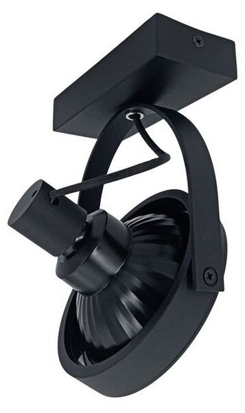 Aplica reglabila, LED 35W, clasa rezistenta IP20, stil industrial, negru mat