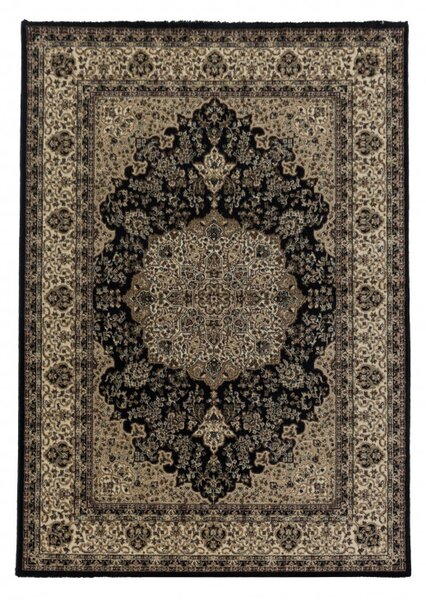 Covor Kashmir Negru V2 80x150 cm