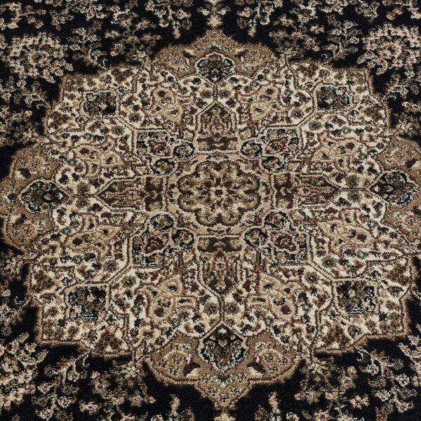 Covor Kashmir Negru V2 200x290 cm