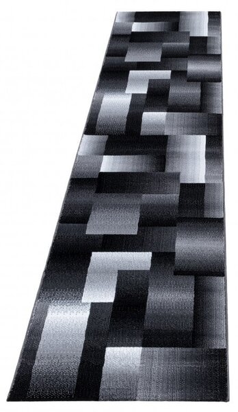 Covor Miami Negru V1 80x300 cm