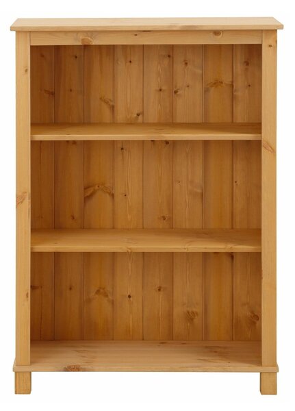 Bibliotecă joasă din lemn masiv de pin Støraa Pinto