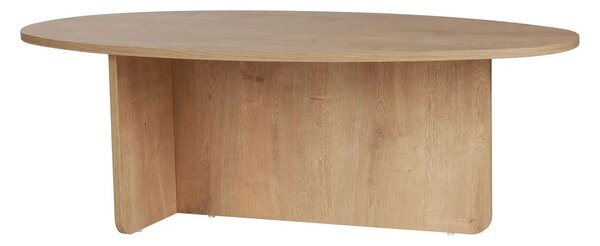 Masuta cafea ORBA, stejar, PAL, 120x65x40 cm