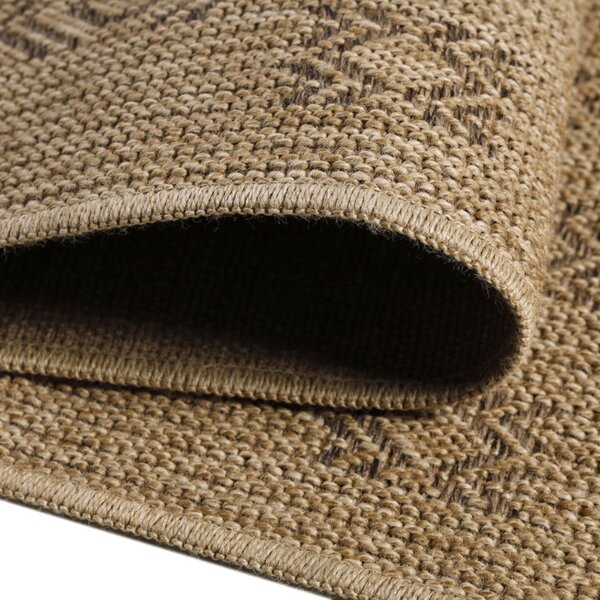 Covor Dhaka Negru V1 80x150 cm