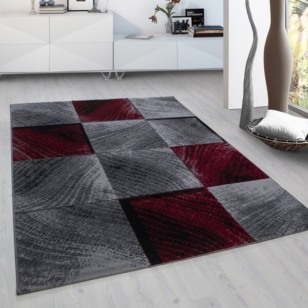 Covor Plus Rosu V1 140 x 200 cm