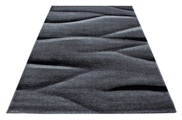 Covor Lucca Negru 80x250 cm