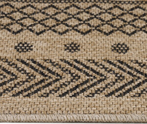 Covor Dhaka Negru V4 80x150 cm