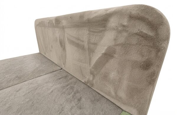 Pat tapitat boxspring FORENA 160x200 cm bej Saltea: Saltea cu arcuri Bonell