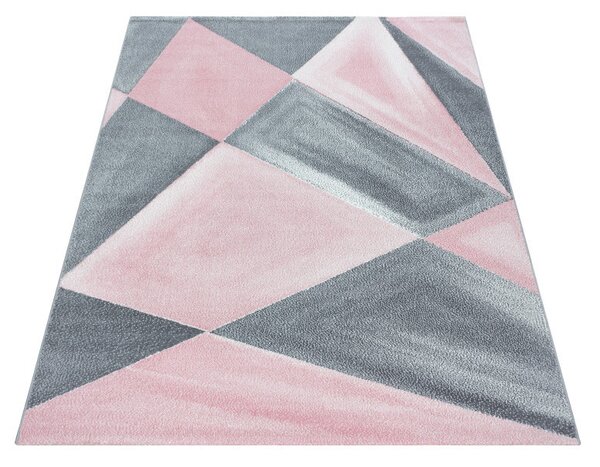 Covor Beta Roz V1 80x250 cm