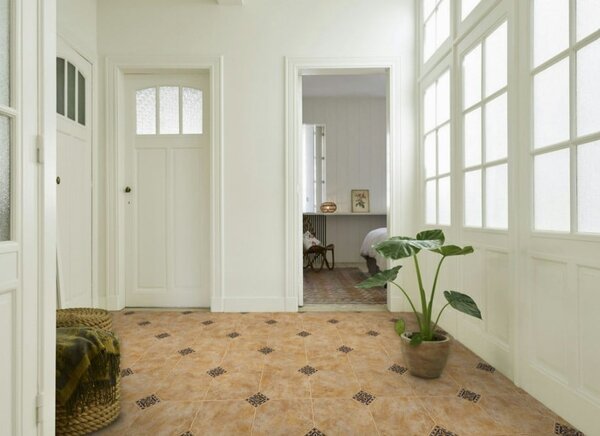 Linoleum PVC, Model Kelso 7099, Latime 200 cm, Bej 200 x 200