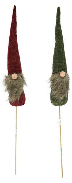 Decoratiune de Craciun infipta TALL GNOME 50 cm - diferite variante