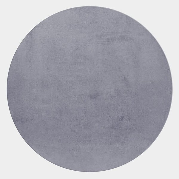 Covor Pouffy V1 Gri 200 x 200cm